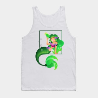 Green Mermaid Tank Top